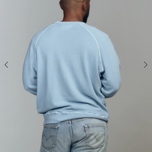 THE GREAT. Blue college sweatshirt Hanukkah Sweatshirt rare unisex - Picture 8 of 8